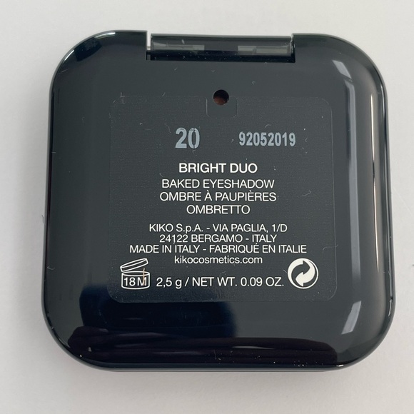 Kiko Milano • Bright Duo Eyeshadow • Mettalic Orange Gold / Copper - Picture 10 of 12